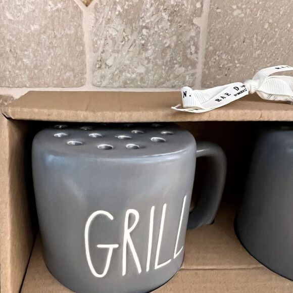 Rae Dunn Grill and BBQ Artisan Collection Set of Two Shakers. - Picture 6 of 6